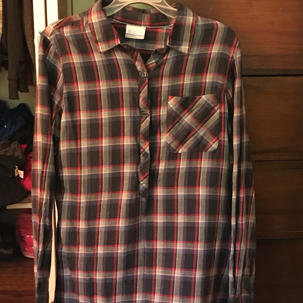 Columbia Flannel tunic
